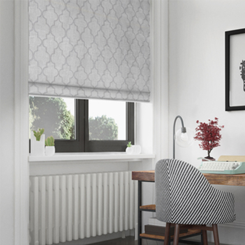 Flat Fold Roman Shades
