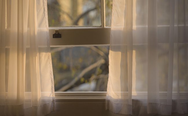 Sheer curtains layer