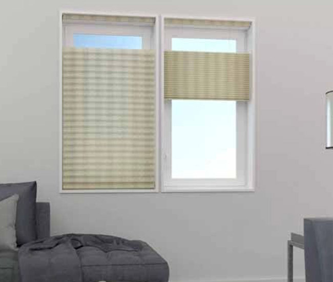 Top-Down/Bottom-Up Roman Shades