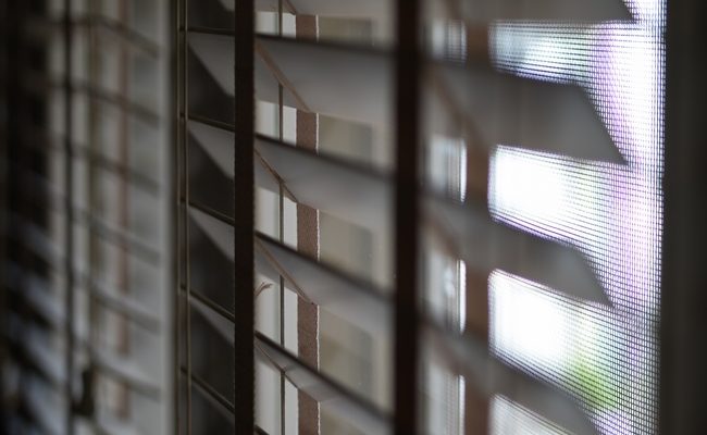 venetian blinds