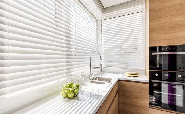 Window treatment for kitchen