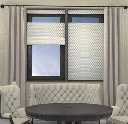 Plain Classic Top Down Bottom Up Roman Shade - Elite Plus