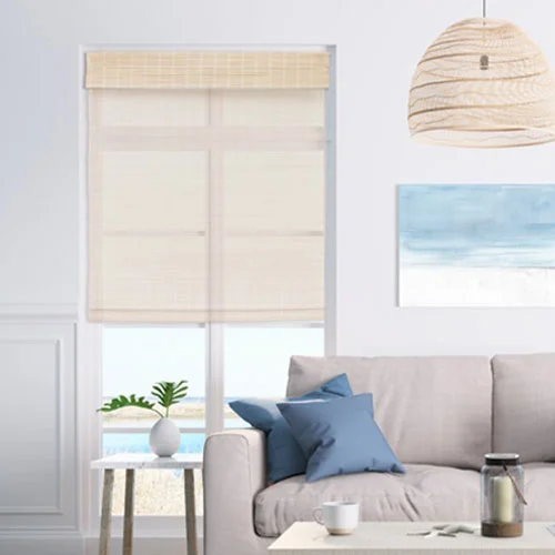 Elite Cordless Woven Wood Shades