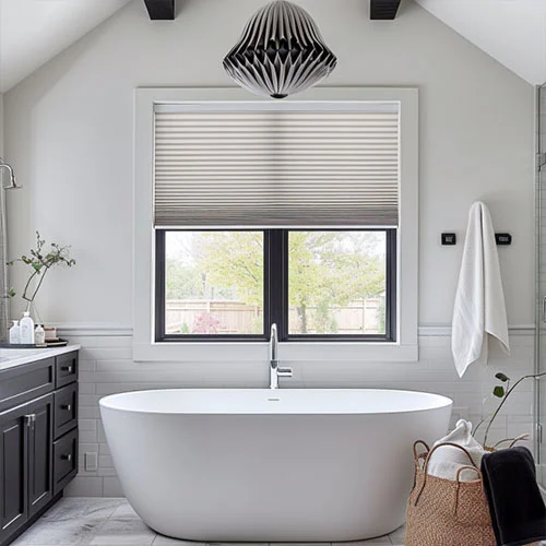 Cellular Shades in a Dinning Room