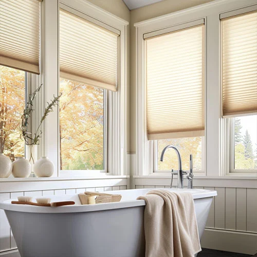 Cellular Shades in a Dinning Room