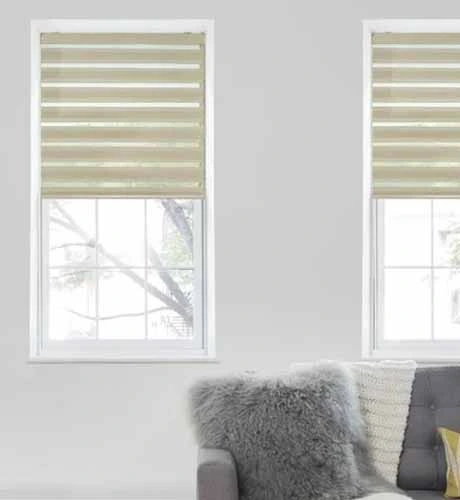 Elegance Cordless Zebra Light Filtering Roller Shades