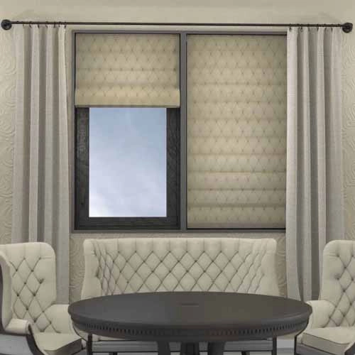 Soft Fold Roman Shade - Elite Plus 