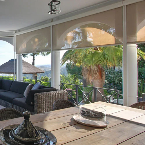 Elite Solar Shades 10% Openness - Indoor or Outdoor