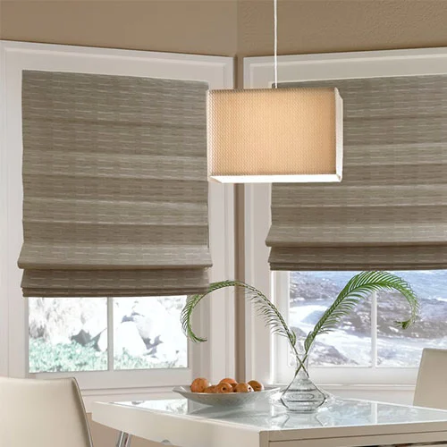 Exclusive Cordless Natural Woven Wood Shades