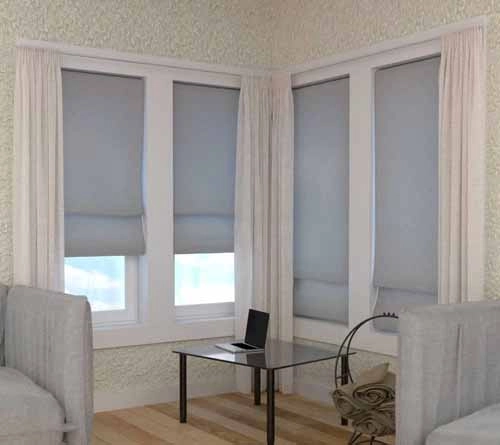 Exquisite Flat Roman Shade