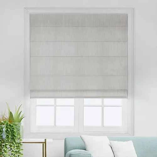 Plain Pleated Roman Shade - Exquisite