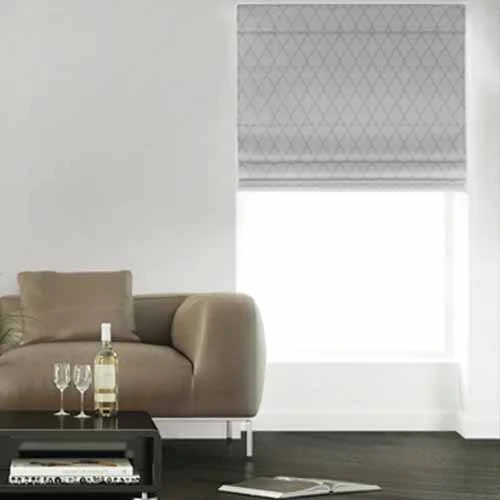 Flat Fold Roman Shade - Elegance