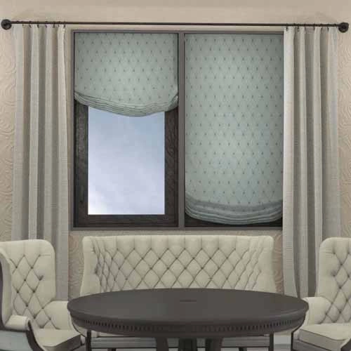 Relaxed Roman Shade - Elite Plus 