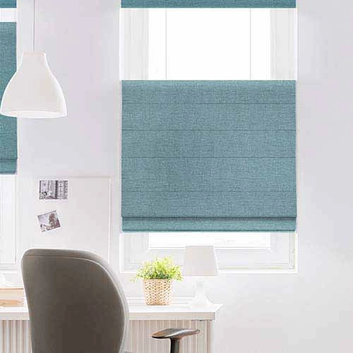 Plain Classic Top Down Bottom Up Roman Shade - Exquisite 