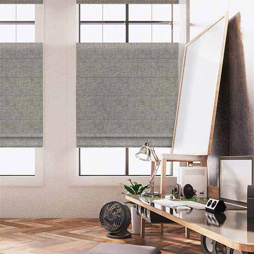  Plain Classic Top Down Bottom Up Roman Shade - Elegance