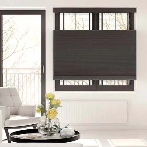 Top Down Bottom Up Shades Living Room